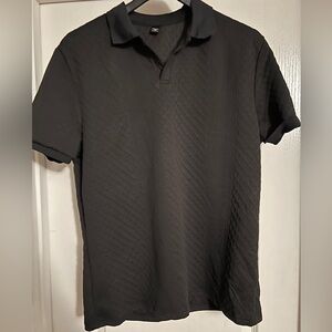 Manfinity textured polo shirt size XXL
